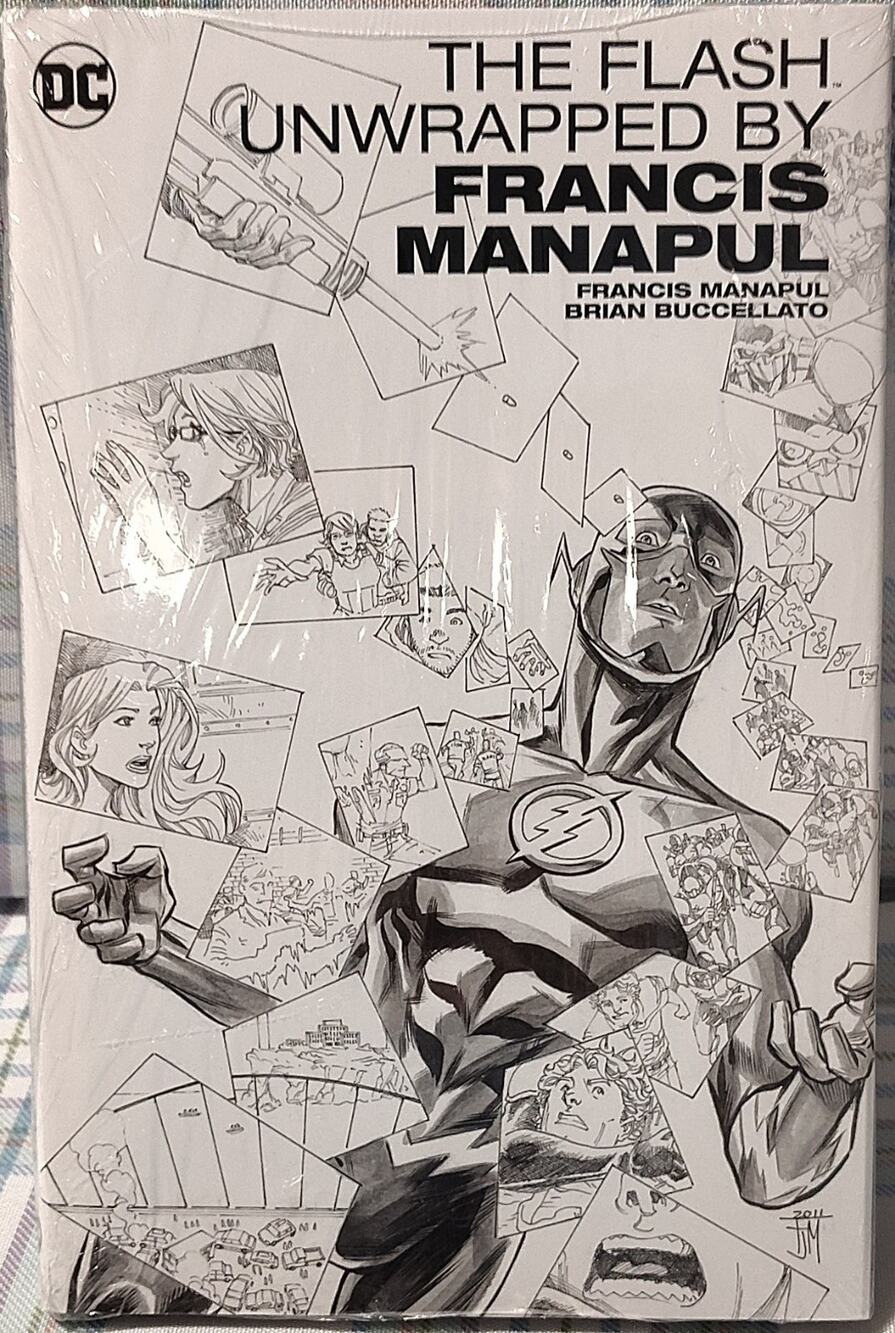 NEW The Flash Unwrapped by Francis Manapul, Hardcover, DC Comics, Illustrated